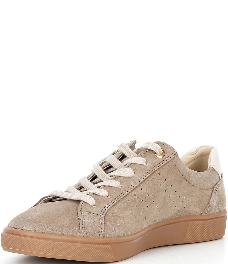 Mephisto Nikita I Suede Lace Up Sneakers