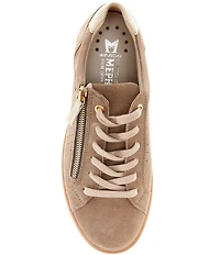 Mephisto Nikita I Suede Lace Up Sneakers