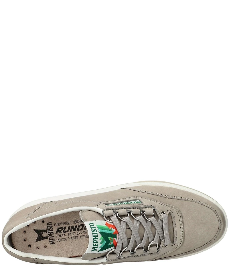 Mephisto Rush Walking Nubuck Sneakers