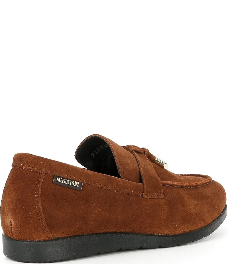 Mephisto Valenza Suede Tassel Loafers