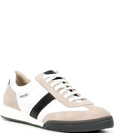 Mephisto Whitney Leather Colorblock Sneakers