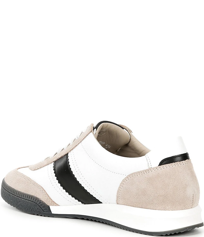 Mephisto Whitney Leather Coloblock Sneakers