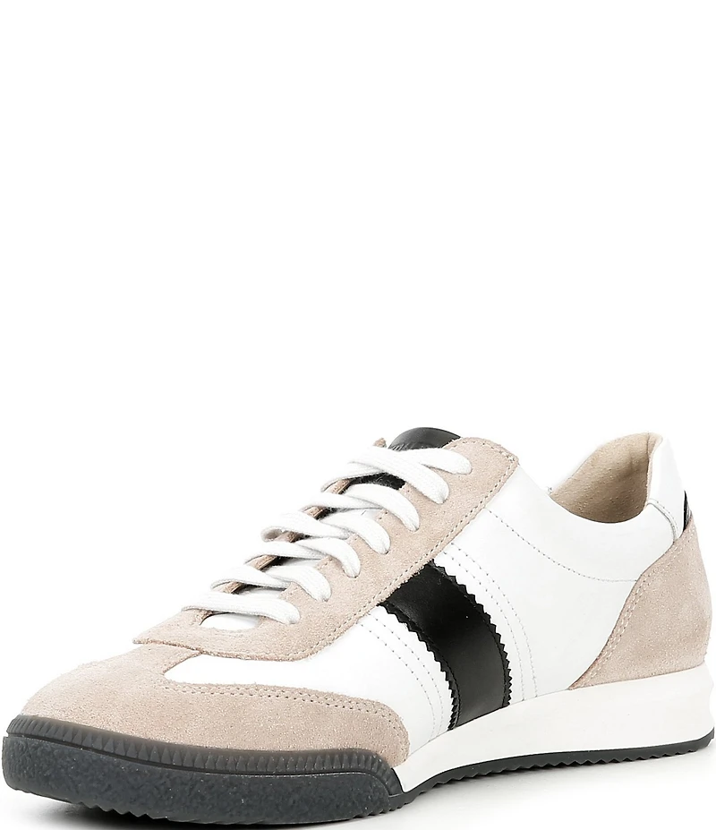 Mephisto Whitney Leather Coloblock Sneakers