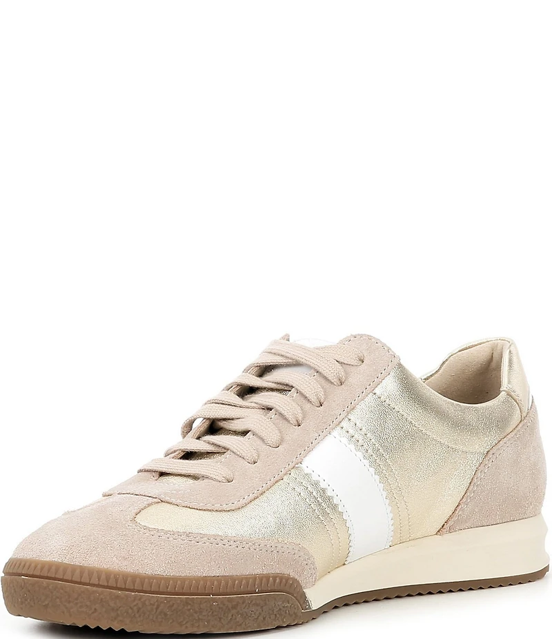 Mephisto Whitney Leather Coloblock Sneakers