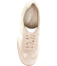Mephisto Whitney Leather Coloblock Sneakers