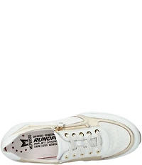 Mephisto Ylona Perforated Side Zip Sneakers