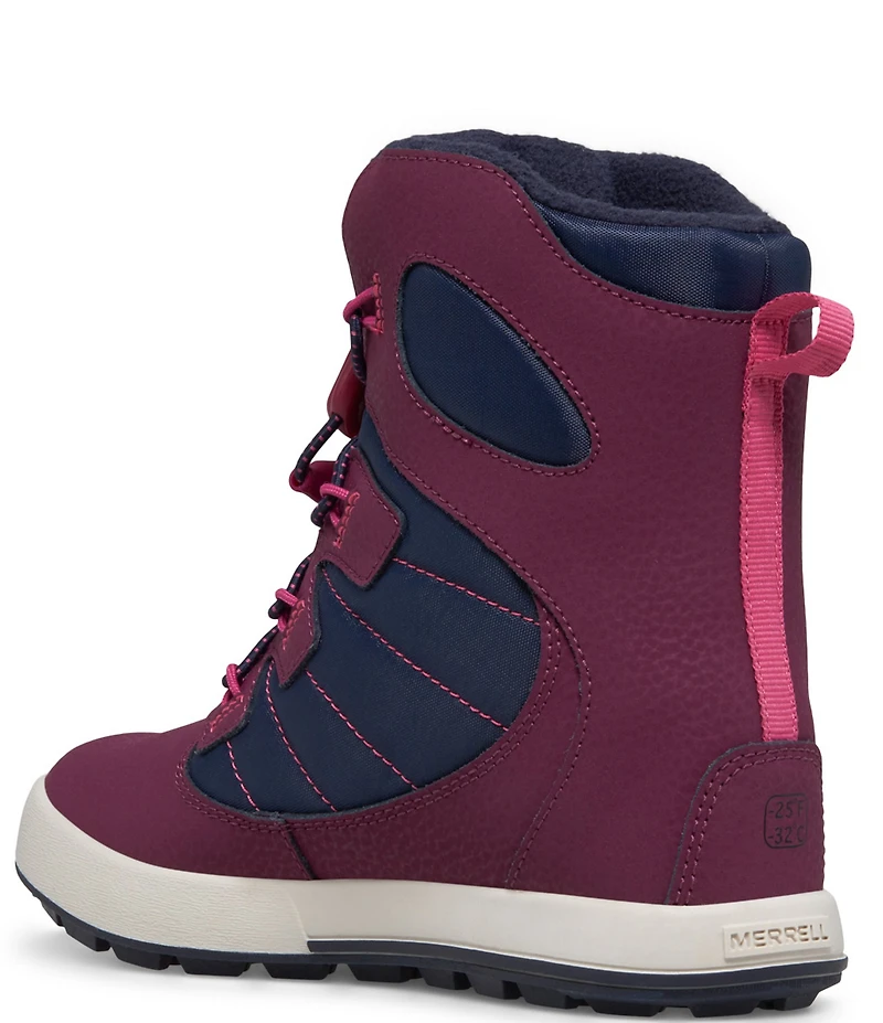 Merrell Girls' Snow Bank 4 Leather Boots (Youth)