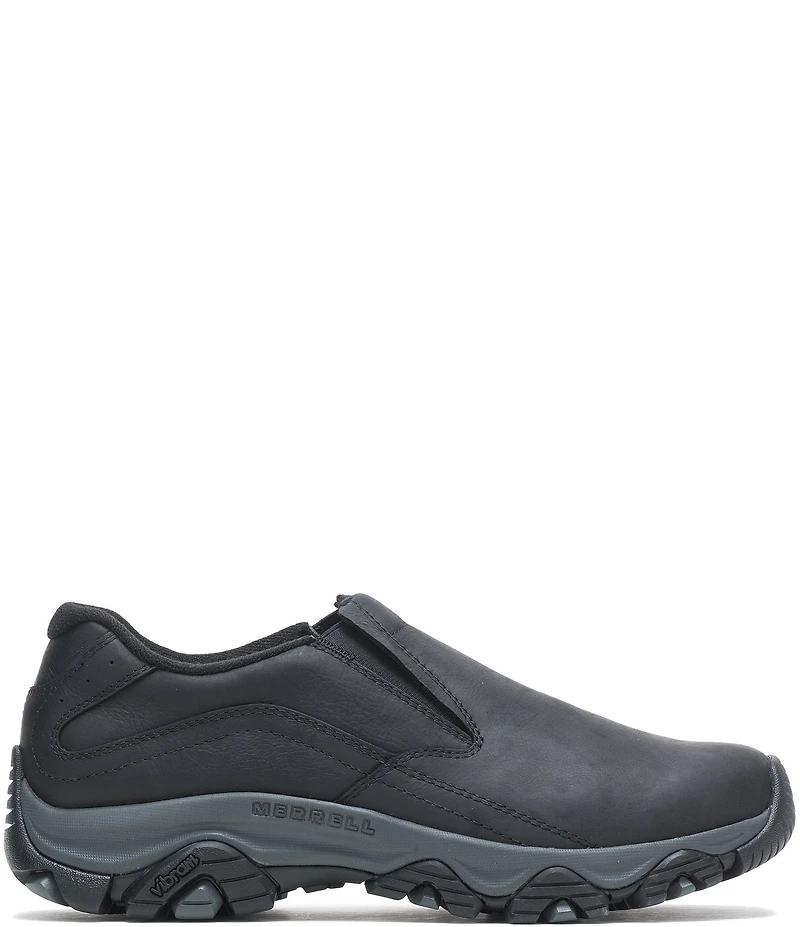 Merrell Men's Moab Adventure 3 Moc Waterproof Leather Slip Ons