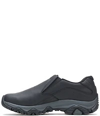 Merrell Men's Moab Adventure 3 Moc Waterproof Leather Slip Ons
