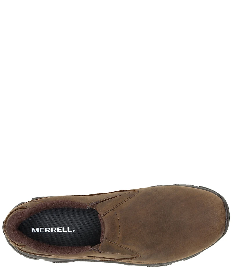 Merrell Men's Moab Adventure Waterproof Leather Moc Slip On Sneakers