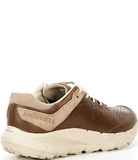 Merrell Men's Nova 4 Traveler Perforated Leather Lace Up Trail Sneakers
