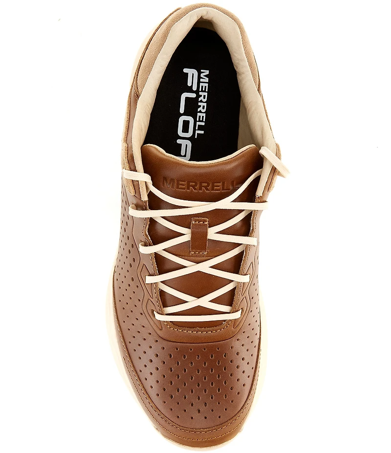 Merrell Men's Nova 4 Traveler Perforated Leather Lace Up Trail Sneakers