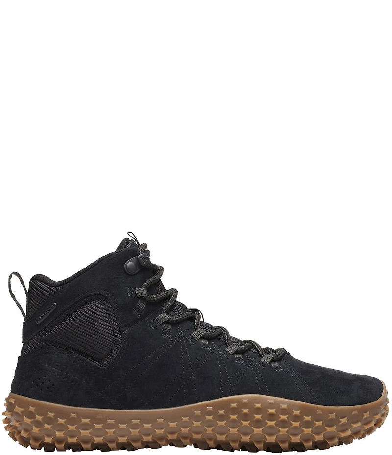 Merrell Men's Wrapt Mid Waterproof Suede High Top Sneakers