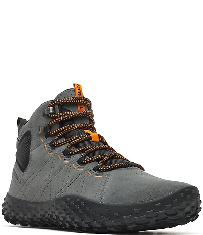 Merrell Men's Wrapt Mid Waterproof Suede High Top Sneakers