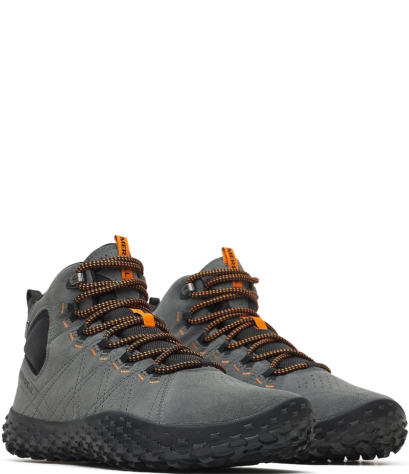 Merrell Men's Wrapt Mid Waterproof Suede High Top Sneakers