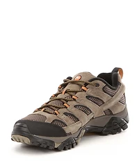 Merrell Men's Moab Ventilator 2 Suede and Mesh Lace Up Hiking Sneakers