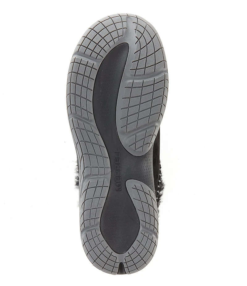 Merrell Women's Encore Ice 5 Waterproof Suede Fur Lined Clogs