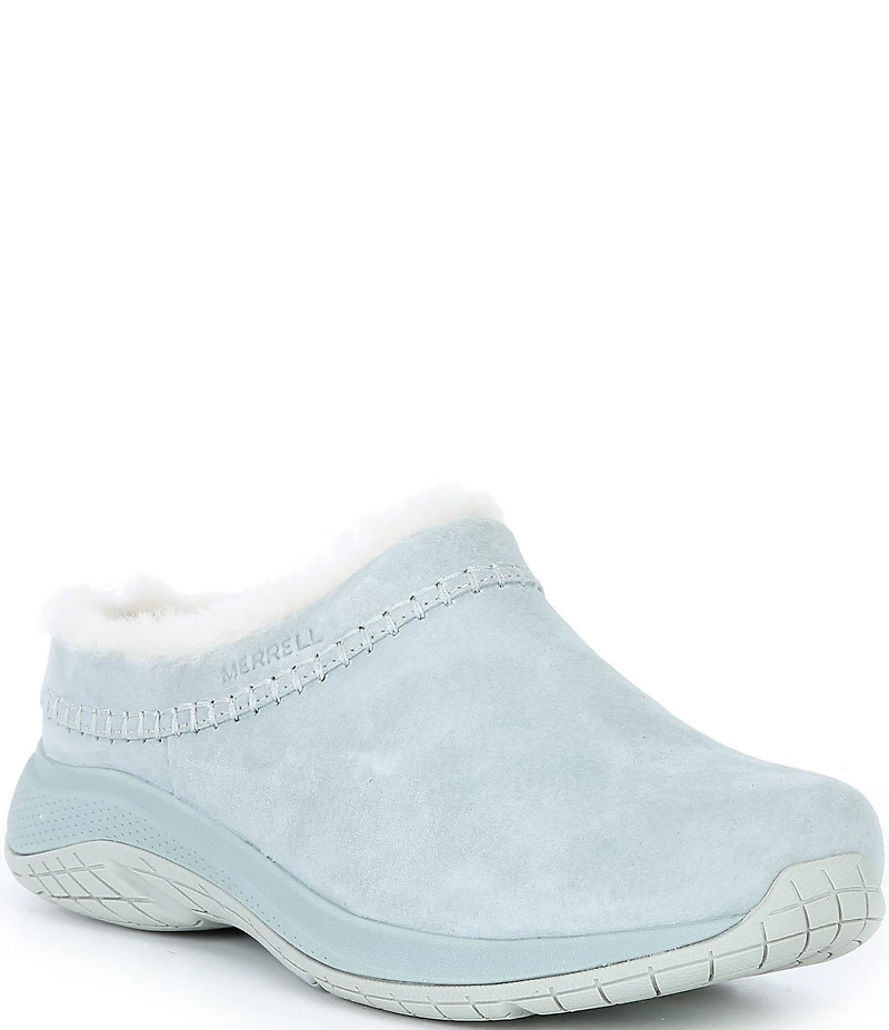 Merrell Women's Encore Ice 5 Waterproof Suede Fur Lined Clogs