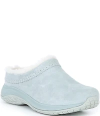 Merrell Women's Encore Ice 5 Waterproof Suede Fur Lined Clogs