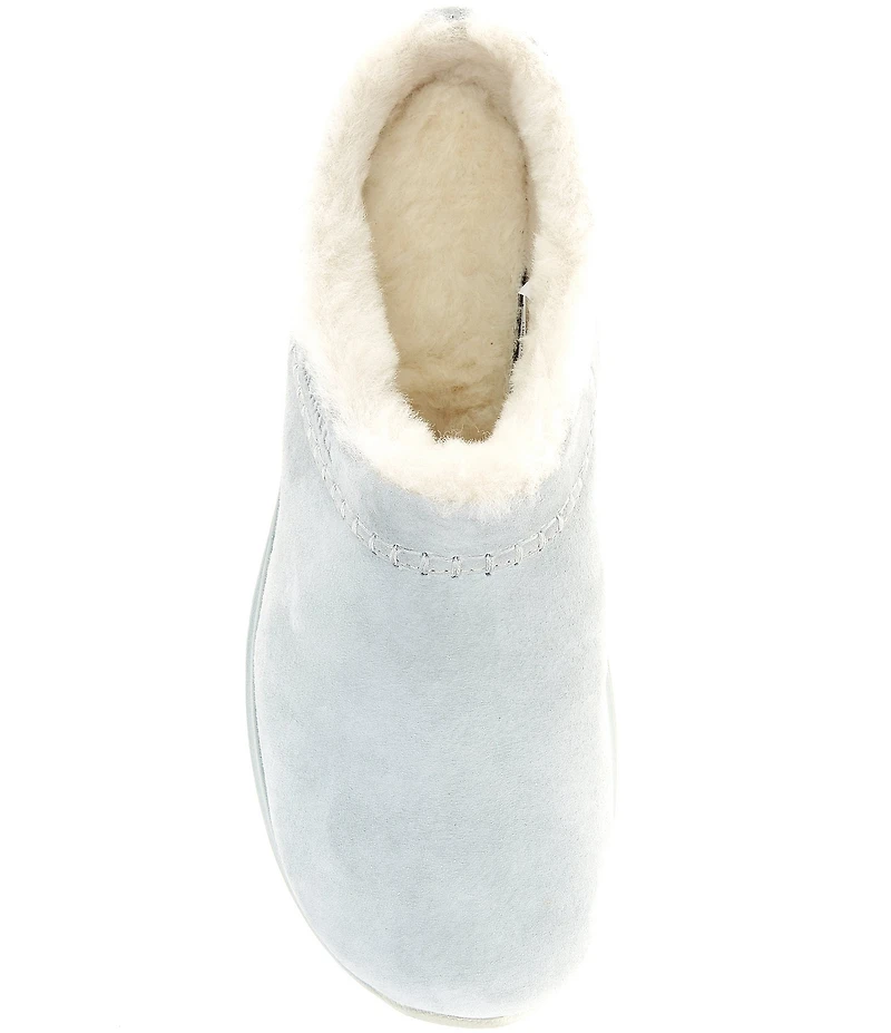 Merrell Women's Encore Ice 5 Waterproof Suede Fur Lined Clogs