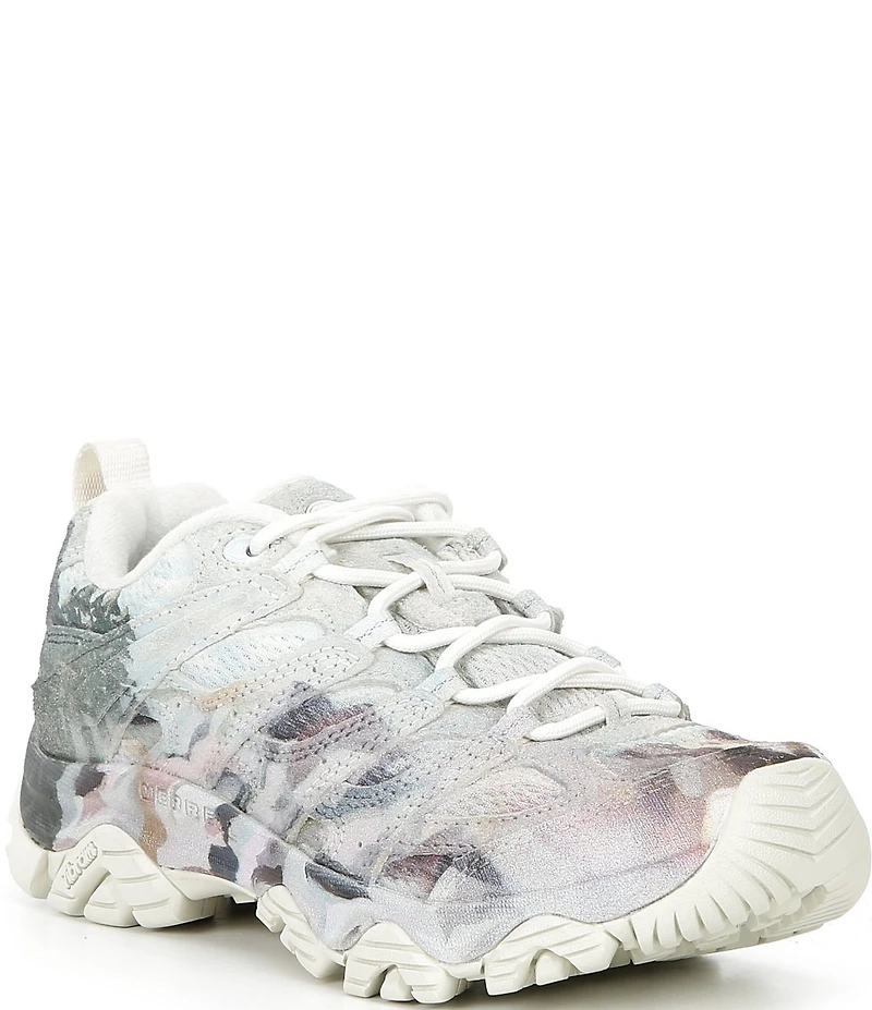 Merrell Women's Moab 3 Aerial Print Suede and Mesh Sneakers