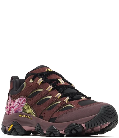 Merrell Women's Moab 3 Opulent Suede Floral Embroidery Hiking Shoes