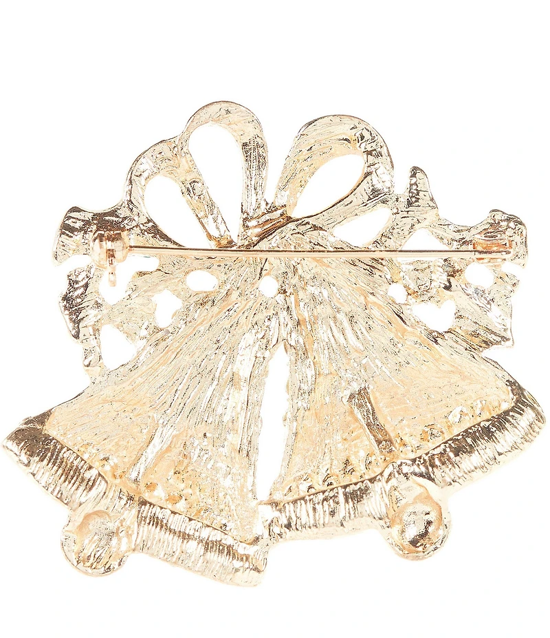 Merry & Bright Christmas Bells Pin