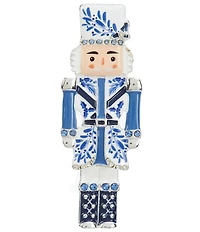 Merry & Bright Christmas Chinoiserie Nutcracker Pin