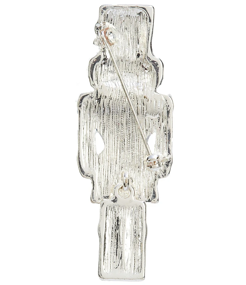 Merry & Bright Christmas Chinoiserie Nutcracker Pin