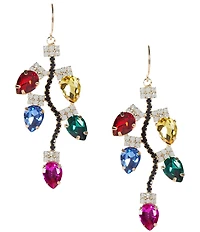 Merry & Bright Christmas Lights Drop Earrings