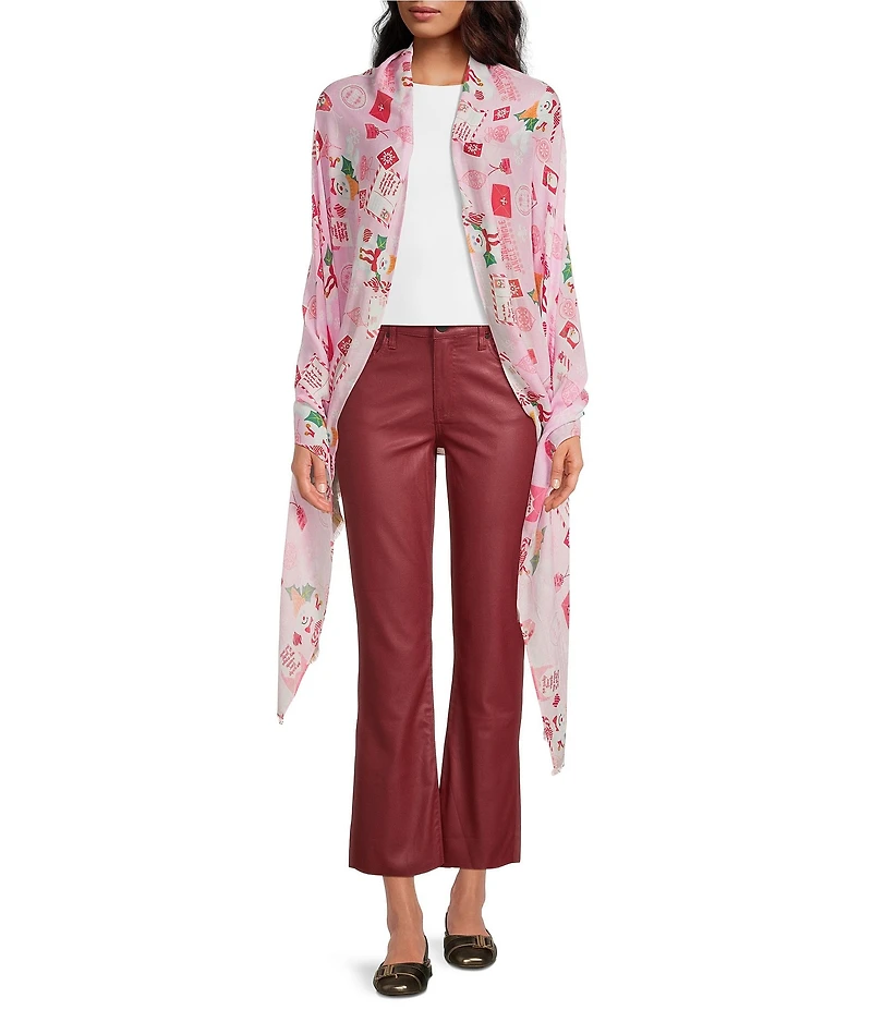 Merry & Bright Mail Mr. Bingle Scarf Wrap