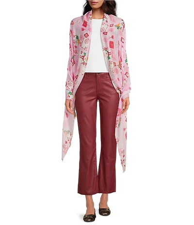 Merry & Bright Mail Mr. Bingle Scarf Wrap