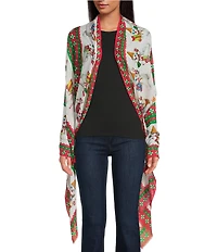 Merry & Bright Marching Mr. Bingle Scarf Wrap