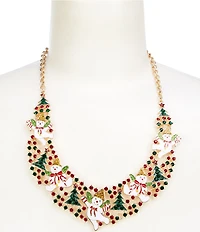 Merry & Bright Mr. Bingle Christmas Statement Necklace