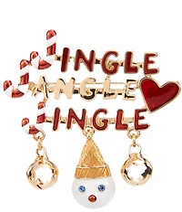 Merry & Bright Mr. Bingle Jingle Jangle Christmas Pin