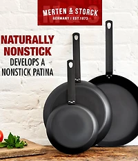 Merten & Storck Carbon Steel 10 #double; Frypan
