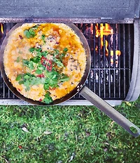 Merten & Storck Carbon Steel 10 #double; Frypan