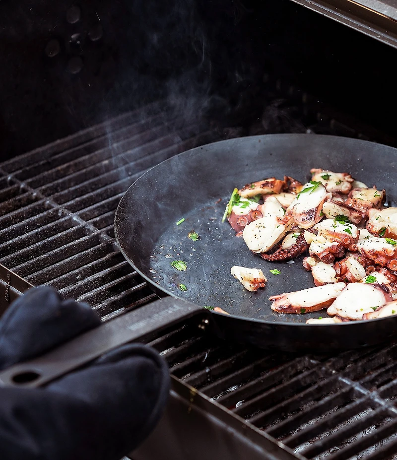 Merten & Storck Carbon Steel 10 #double; Frypan