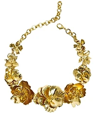 Mestiza New York Amparo Floral Convertible Chain Statement Necklace