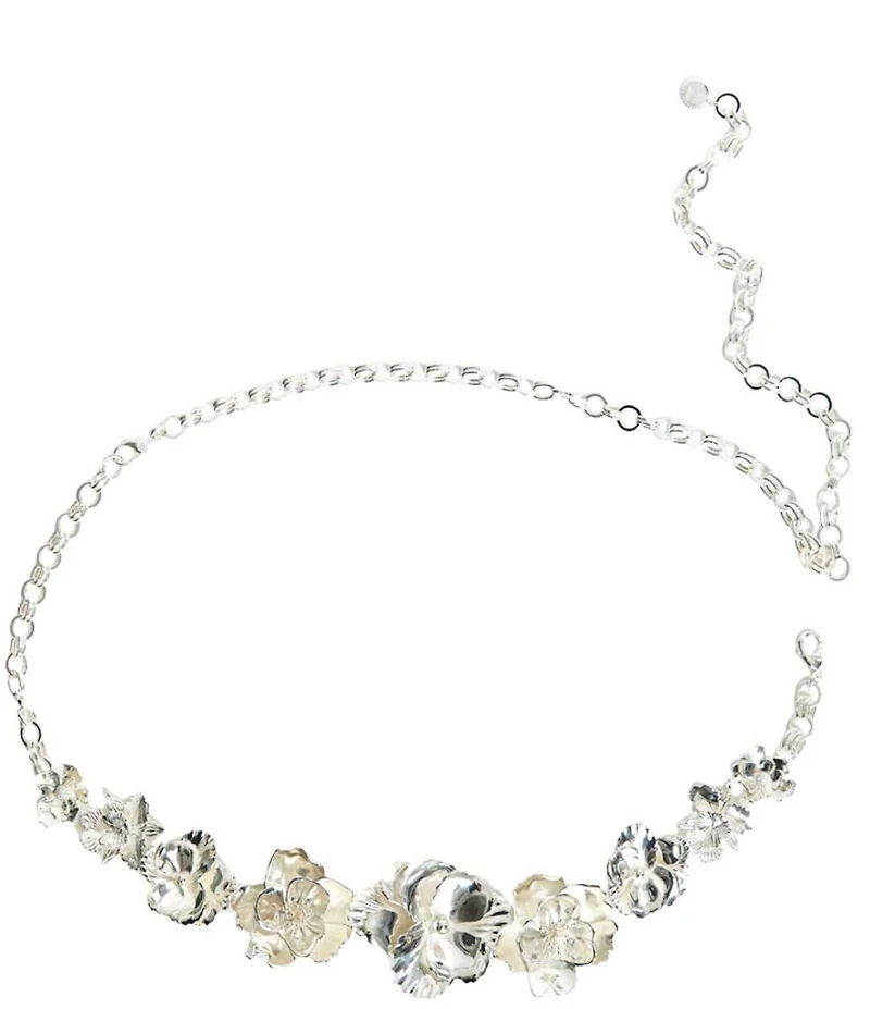 Mestiza New York Amparo Floral Convertible Chain Statement Necklace