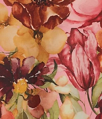 Mestiza New York Cecily Convertible Floral Print Round Neck Short Sleeve A-Line Mini Dress