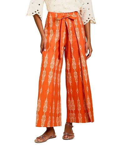 Mestiza New York Chloe Mosaic Print Wrap Pants