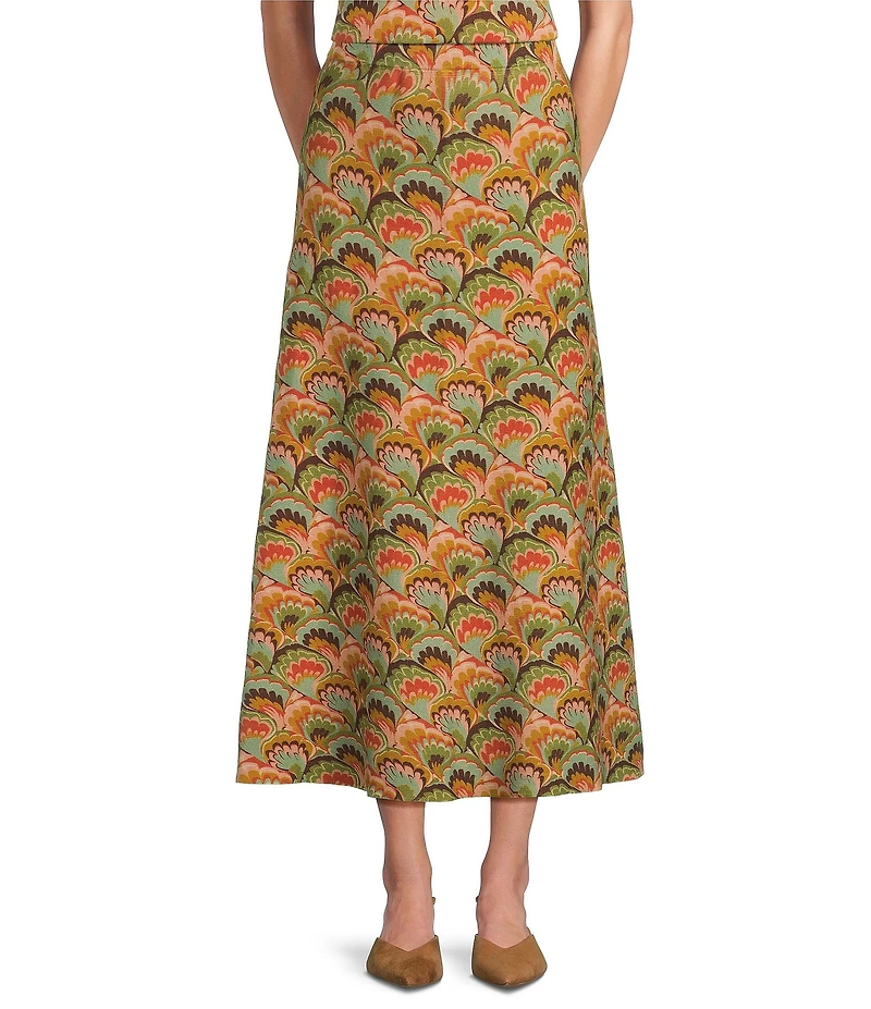 Mestiza New York Demi Fan Coordinating Knit A-Line Skirt