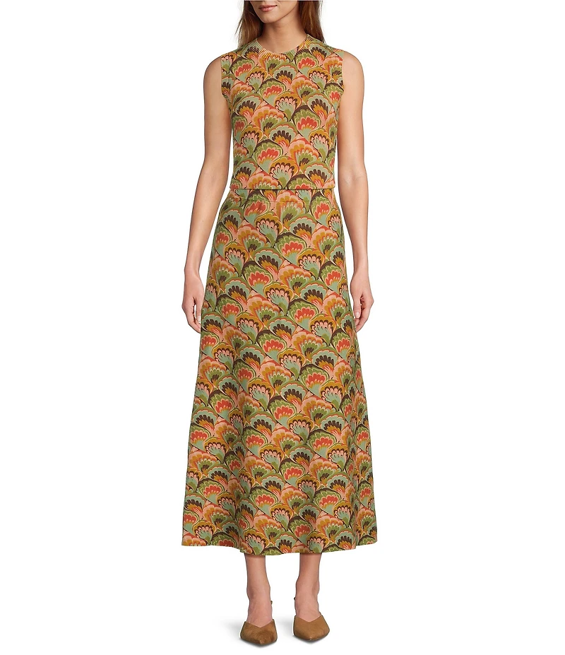 Mestiza New York Demi Fan Coordinating Knit A-Line Skirt
