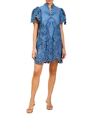 Mestiza New York Elliana Broderie Mini Dress