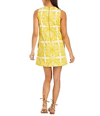 Mestiza New York Fiona Convertible Round Neck Sleeveless Shift Mini Dress