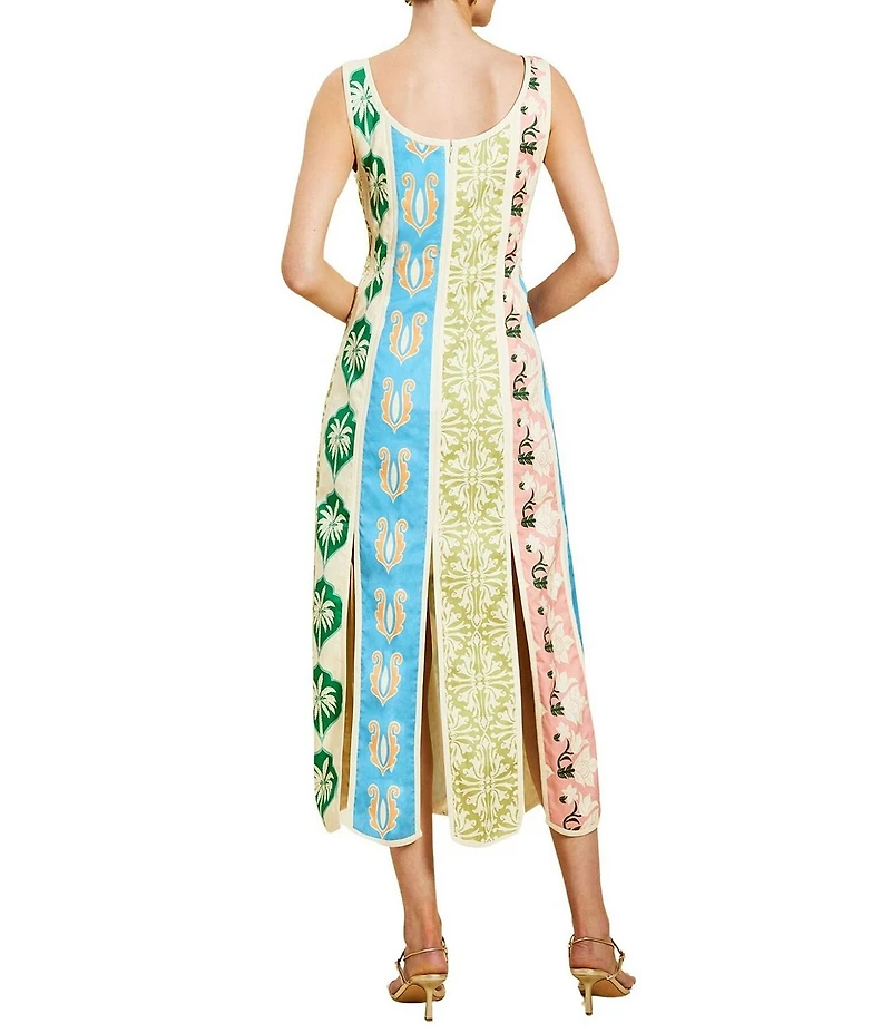 Mestiza New York Monte Carlo Scoop Neck Sleeveless Midi Dress