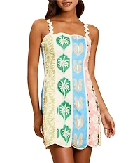 Mestiza New York Sail Away Square Neck Sleeveless Mini Dress