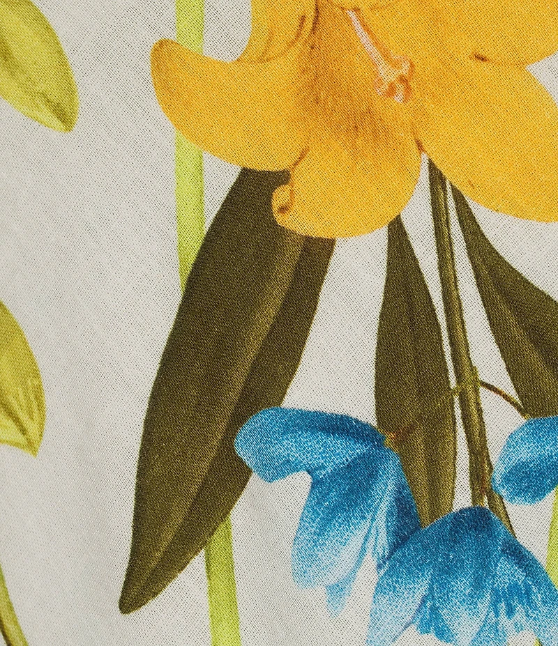 Mestiza New York Sugarcane Slip Floral Midi Dress