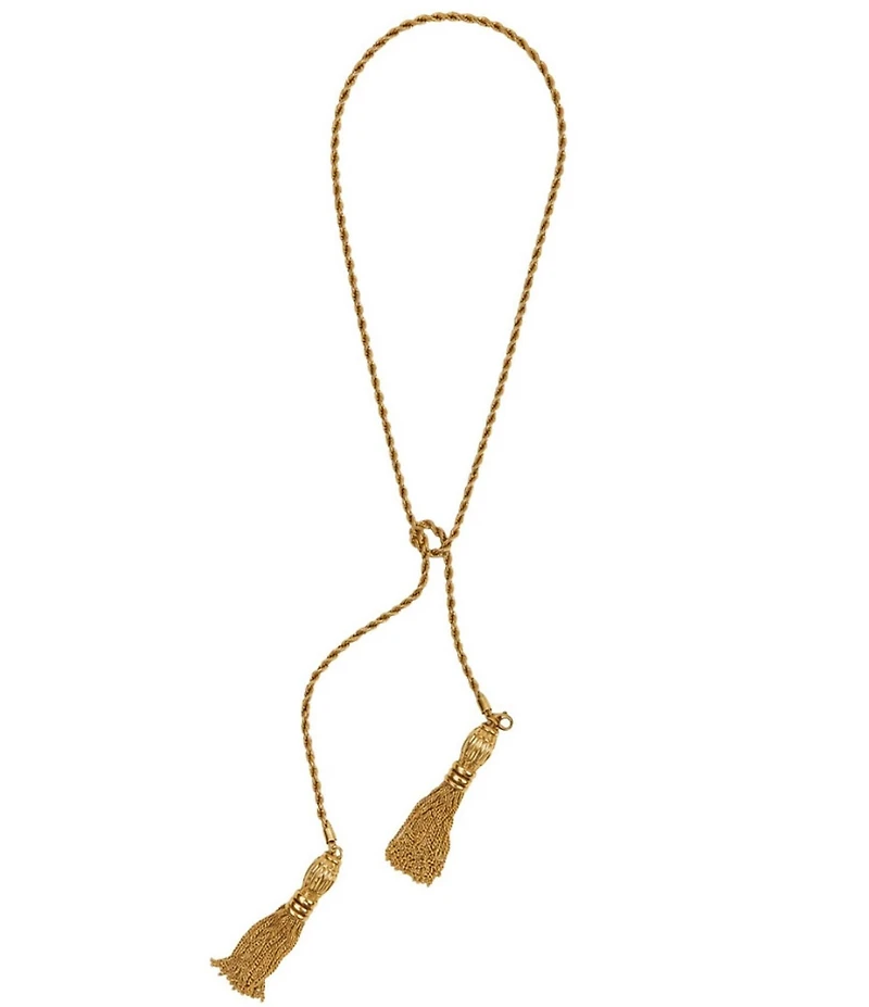 Mestiza New York Thea Convertible Tassel Statement Necklace